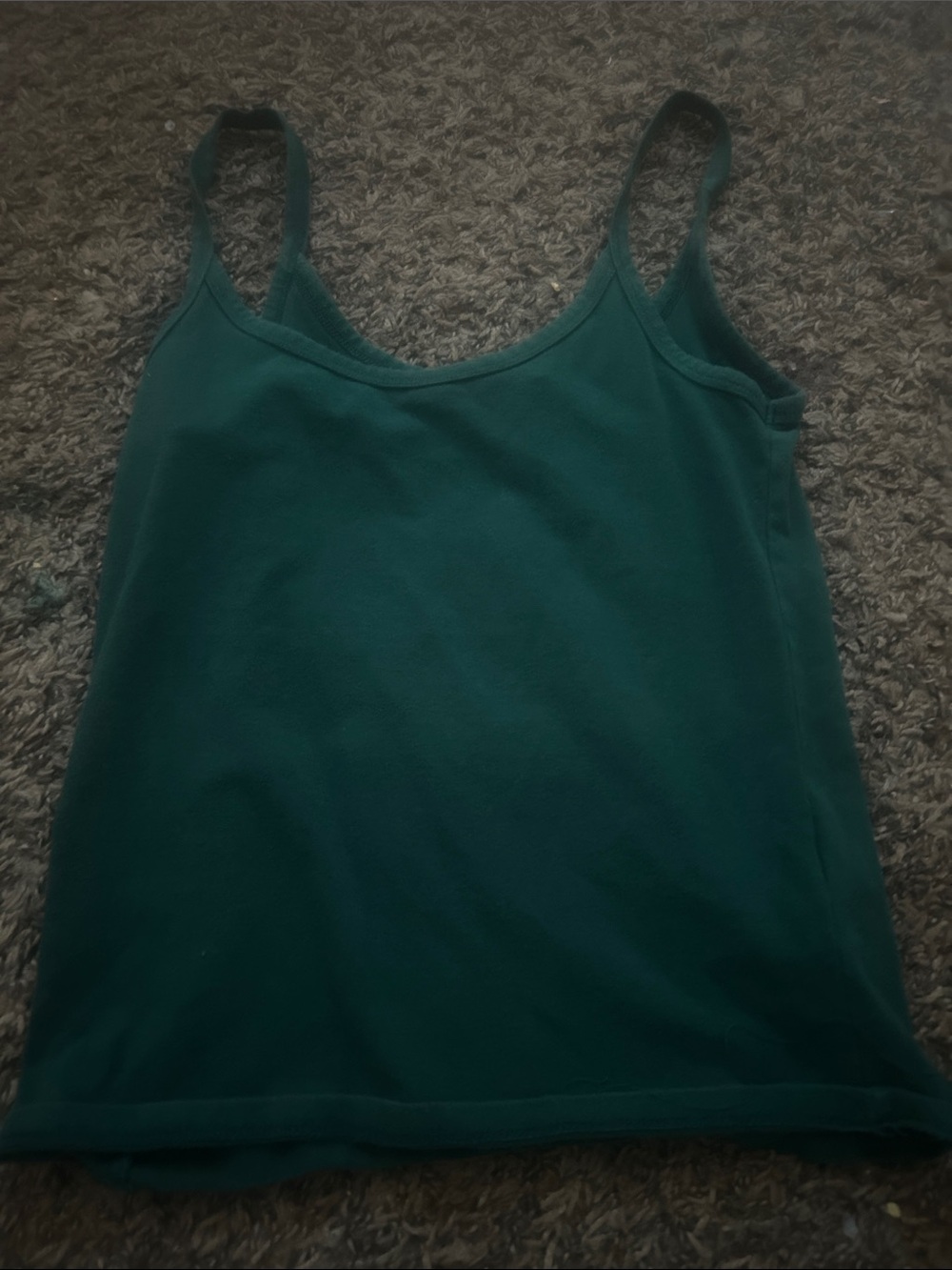 Forever 21 Green Scoop Neck Camisole